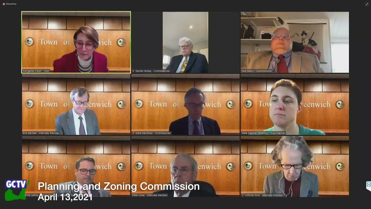 Planning & Zoning Commission, April 13, 2021 Greenwich Community