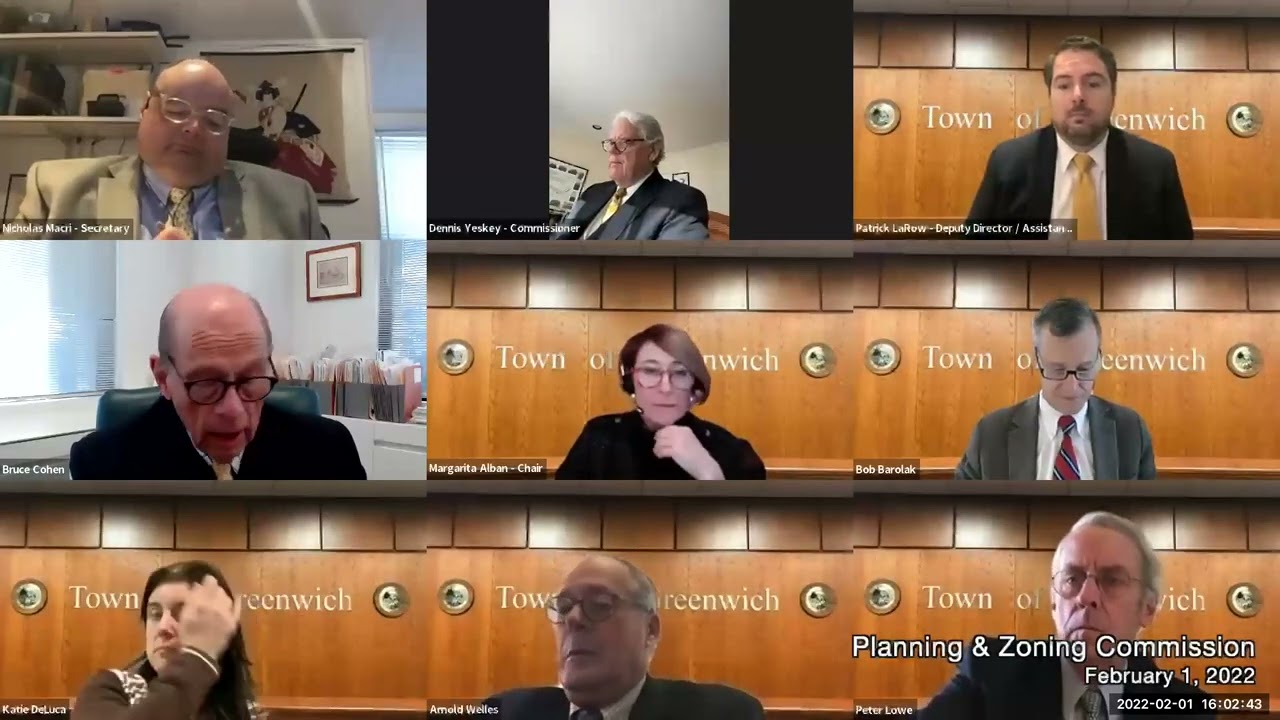 Planning & Zoning Commission, February 1, 2022 Greenwich Community