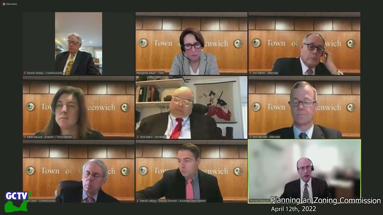 Planning & Zoning Commission, April 12, 20022 Greenwich Community