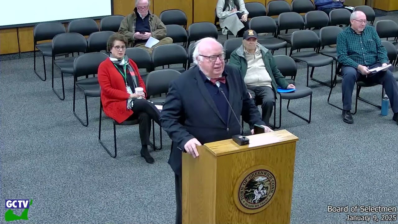 Board Of Selectmen January 9 2025 Greenwich Community Television