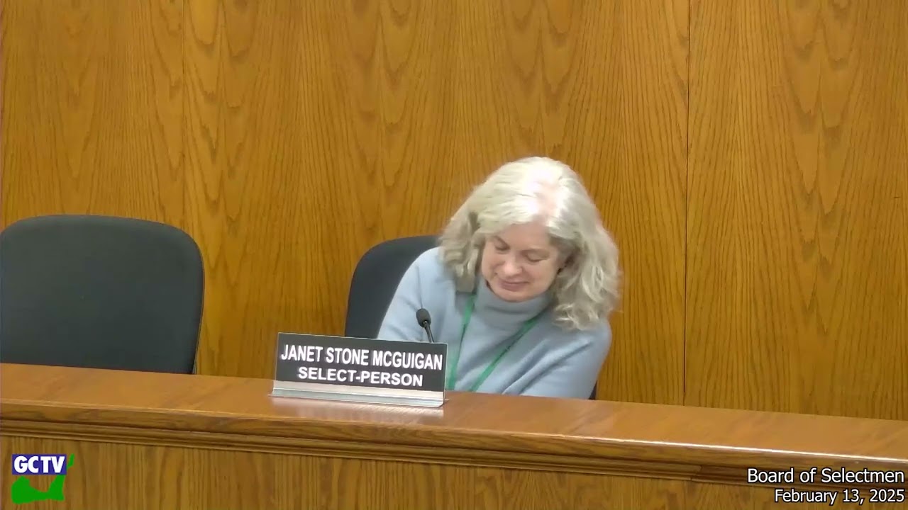 Board Of Selectmen February 13 2025 Greenwich Community Television
