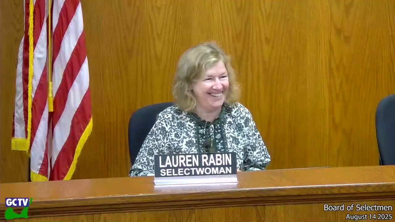 Board Of Selectmen August 14 2025 Greenwich Community Television